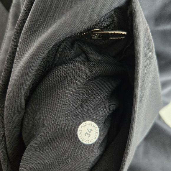 Lululemon ABC Slim-Fit Pant Casual Dress Pants 32" Warpstreme Size 34 Dark Gray - Picture 8 of 9